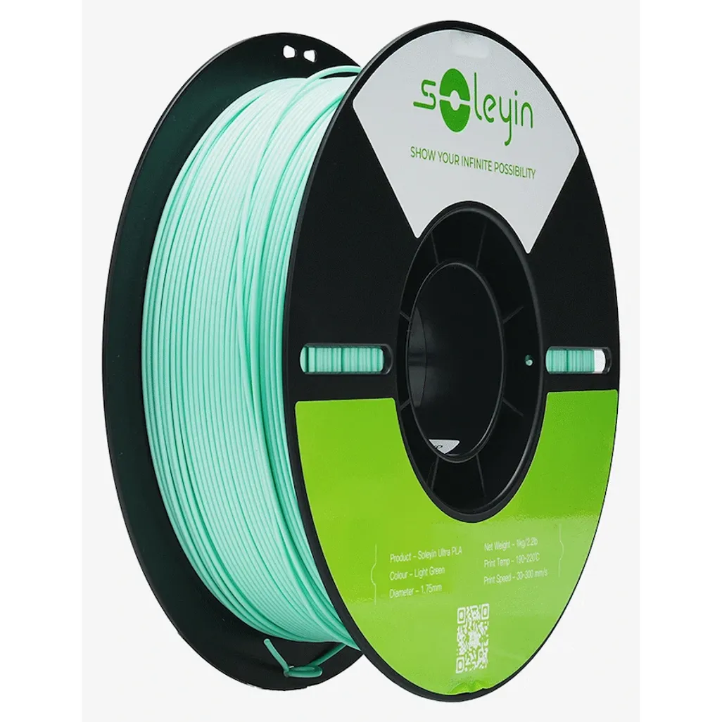 Creality Soleyin Ultra PLA Light Green 1kg - Updated