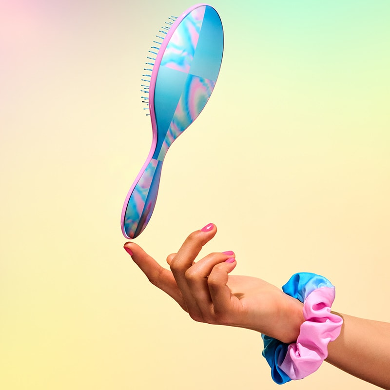 WetBrush Galactic Waves Kit, Brush & Scrunchie