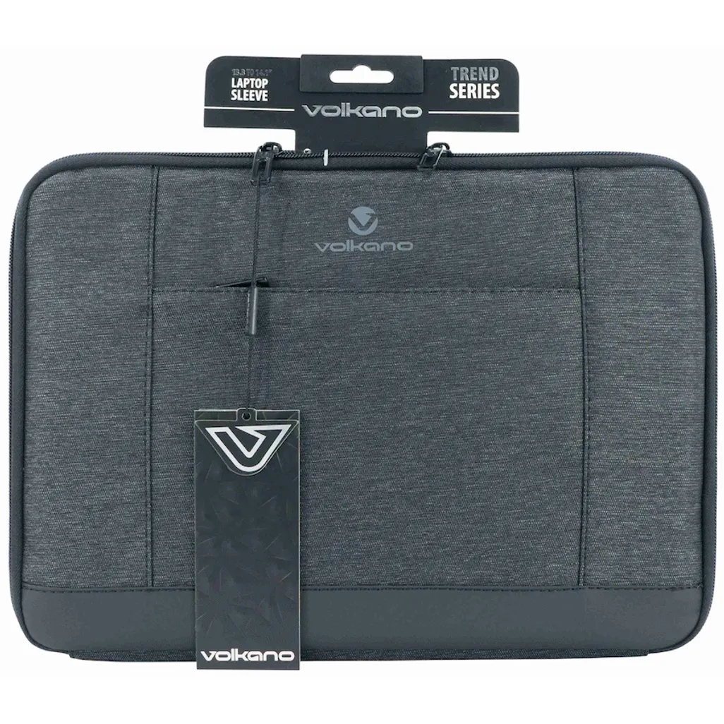 Volkano Trend Series 13.3 to 14.1-Inch Laptop Sleeve - Grey
