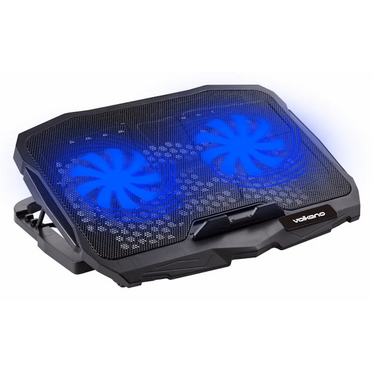 Volkano Glacier Series Upright Notebook Cooling Stand with Dual Fans