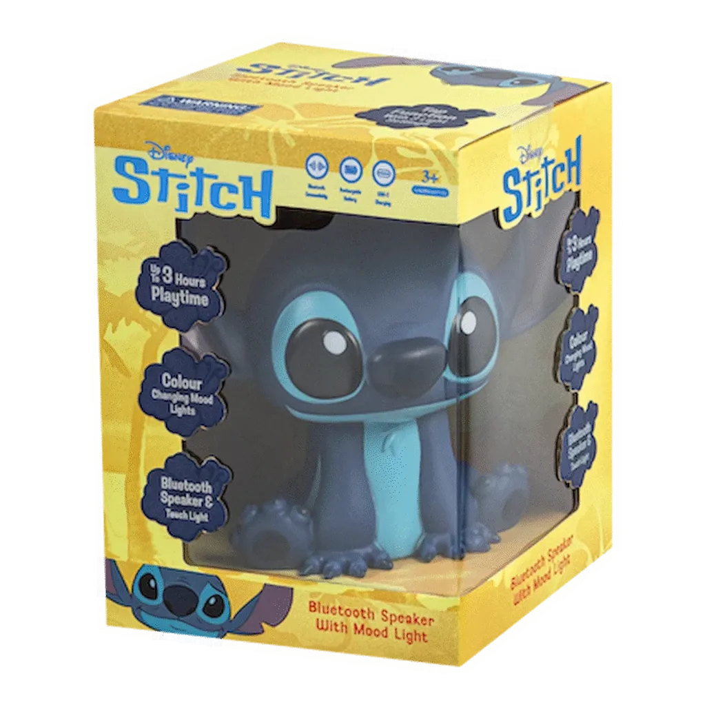 Disney Stitch Bluetooth Speaker with Mood Light