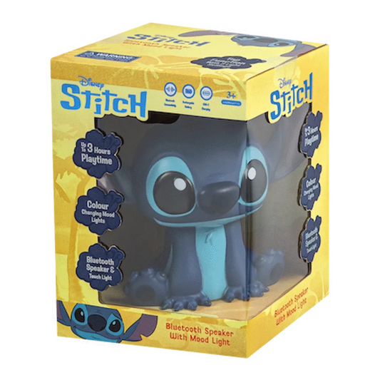 Disney Stitch Bluetooth Speaker with Mood Light