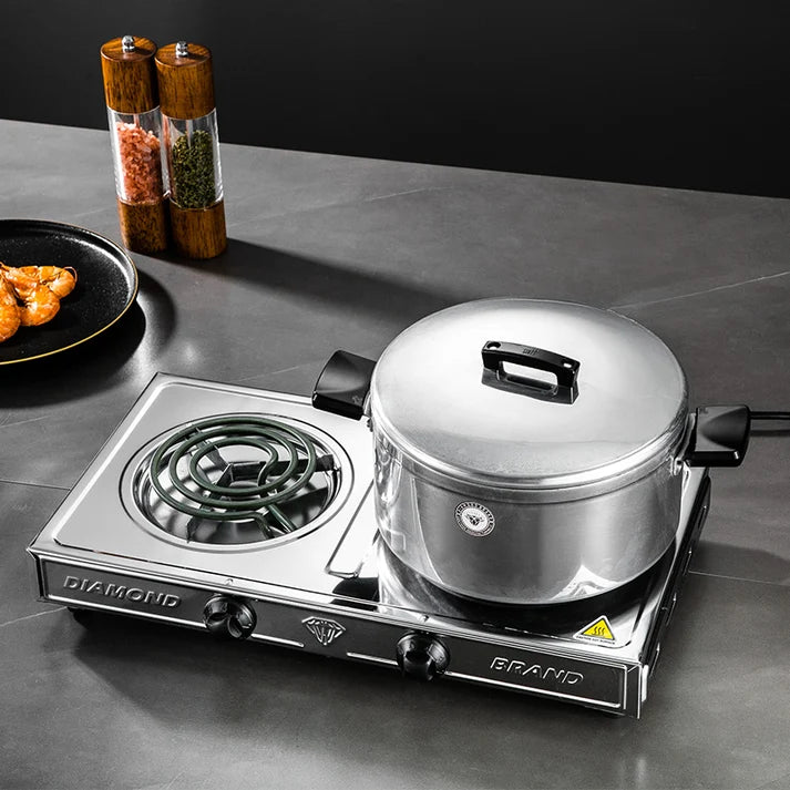 Diamond - Stainless Steel Spiral Stove