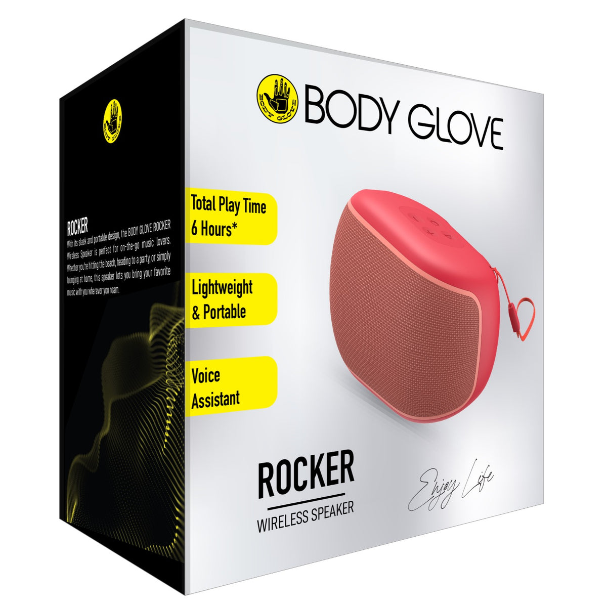 Body Glove ROCKER Wireless Speaker – Red