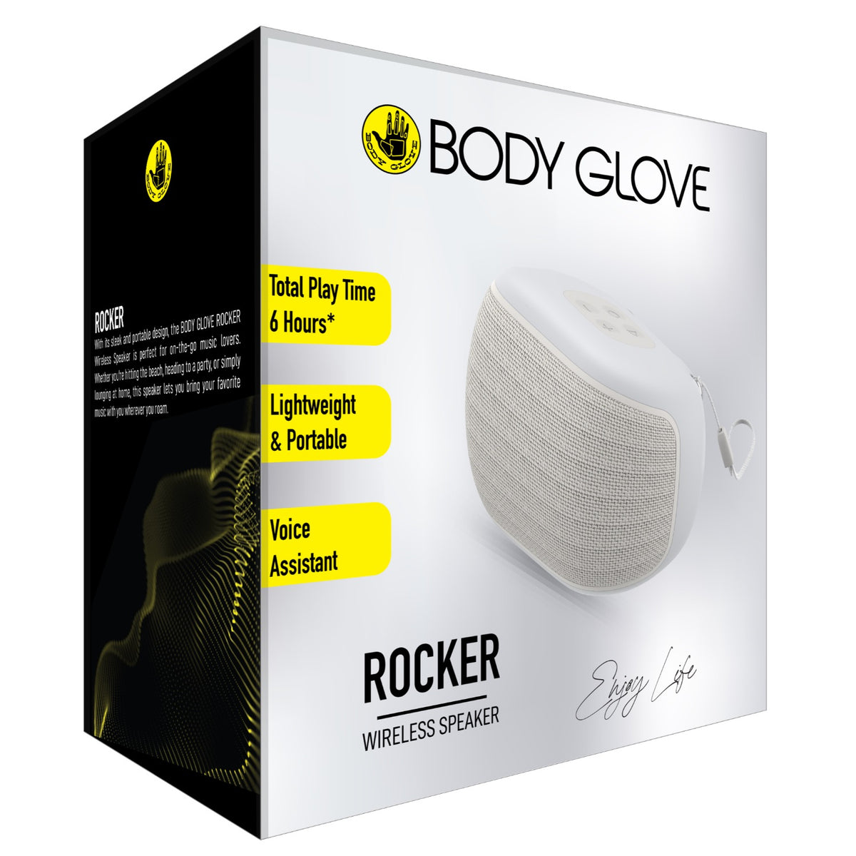 Body Glove ROCKER Wireless Speaker – White