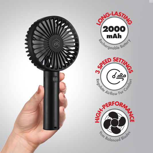 Bennett Read 2-in-1 Compact Rechargeable Fan
