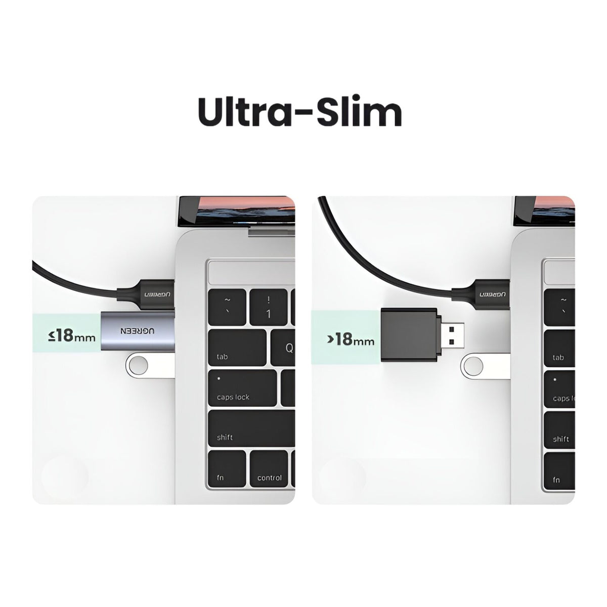 UGREEN CM383-80864 USB-A to 3.5mm Audio Jack External Sound Adapter – Silver