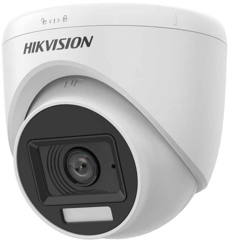 Hikvision 2MP Smart Hybrid Light Indoor Fixed Turret Camera