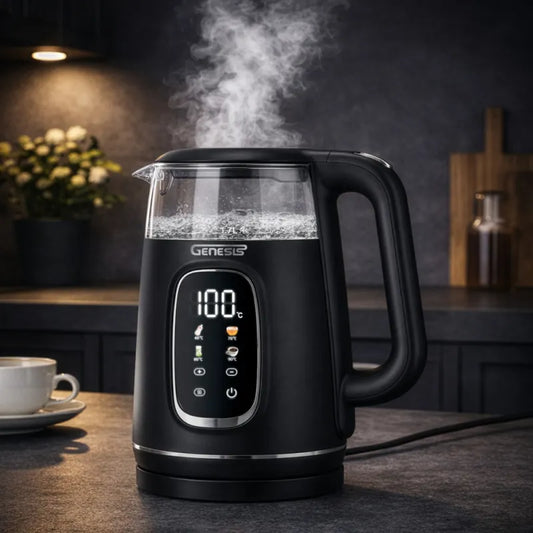 Genesis Smart Glass Kettle 1.7L | Temperature Control Kettle
