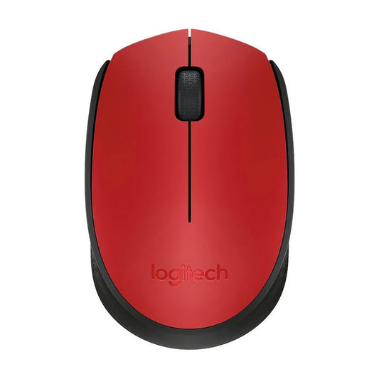 Logitech M171 Optical Wireless Mouse Red
