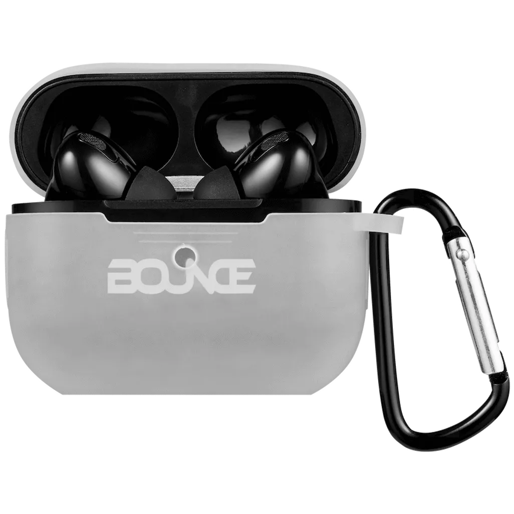Bounce Clef X True Wireless Earphones + Silicone Accessories - Black