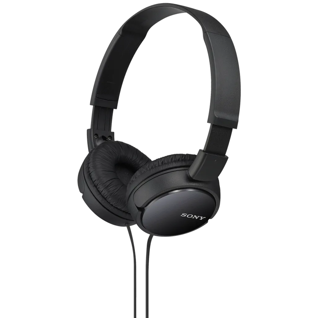 Sony MDR-ZX110 Foldable Headphones - Black