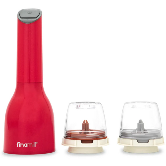 Finamill Battery-Operated Grinder - Sangria