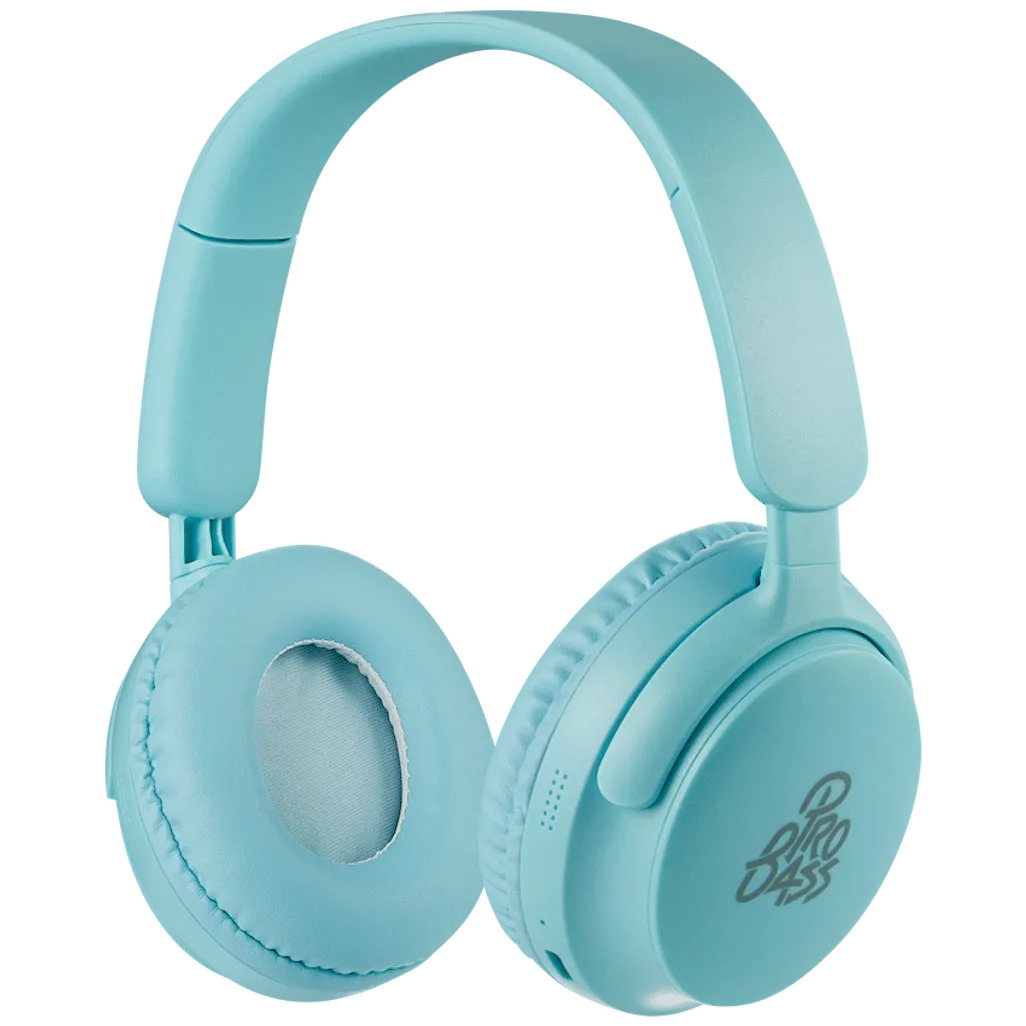 Pro Bass Pixel Bluetooth Wireless Headphones - Blue