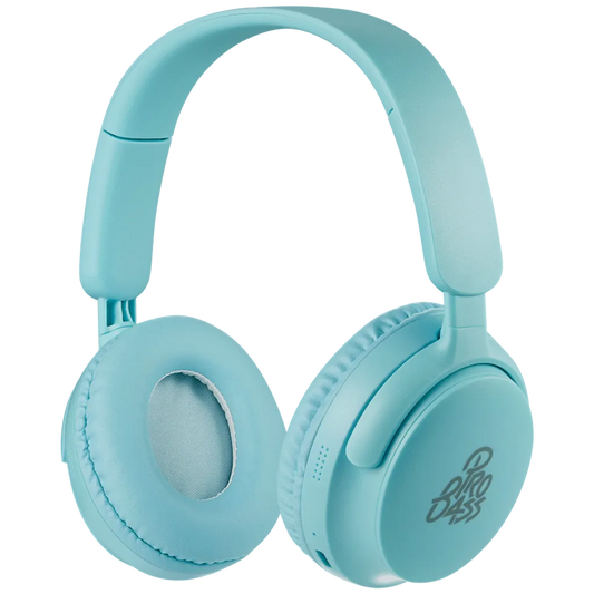 Pro Bass Pixel Bluetooth Wireless Headphones - Blue