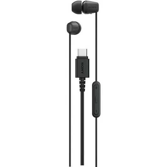 Sony EX15C USB-C Wired In-Ear Earphones - Black
