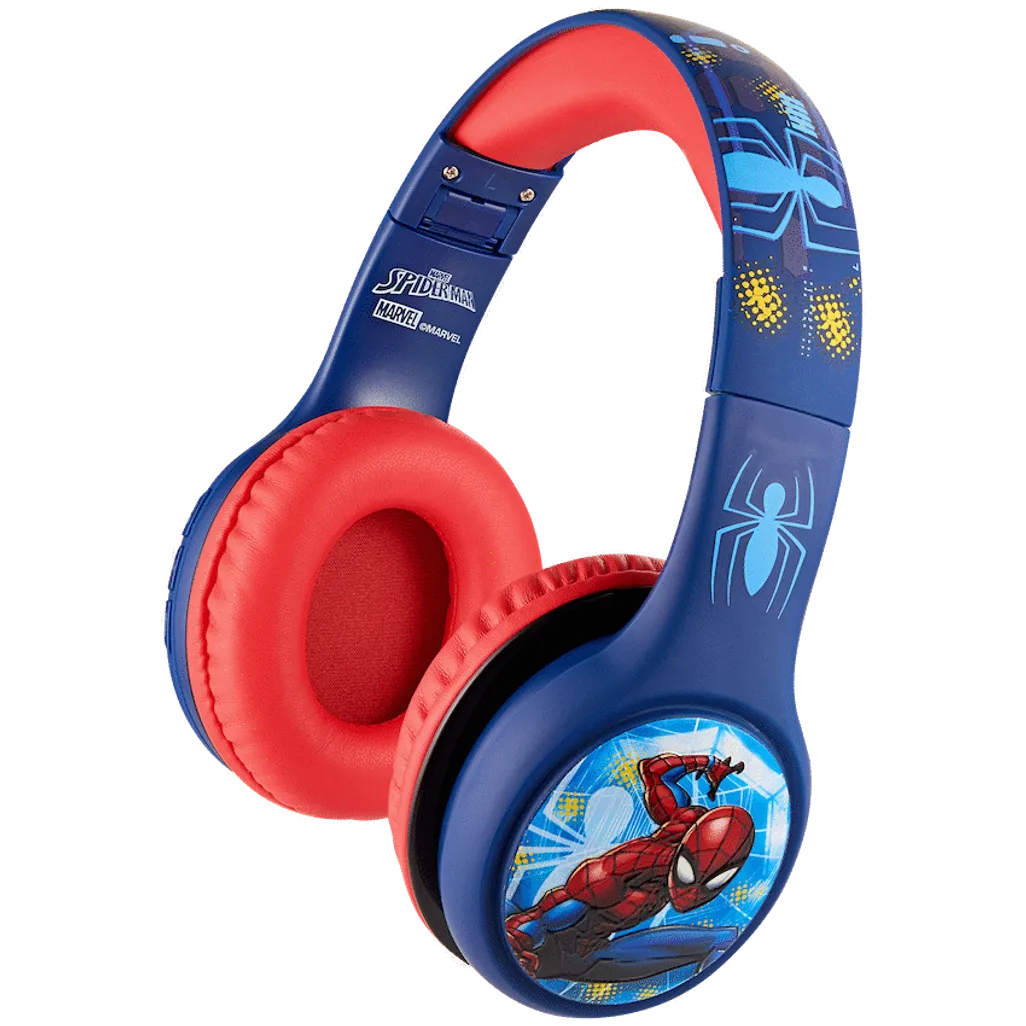 Marvel Spider-Man Bluetooth Padded Headphones with dB Switch Function