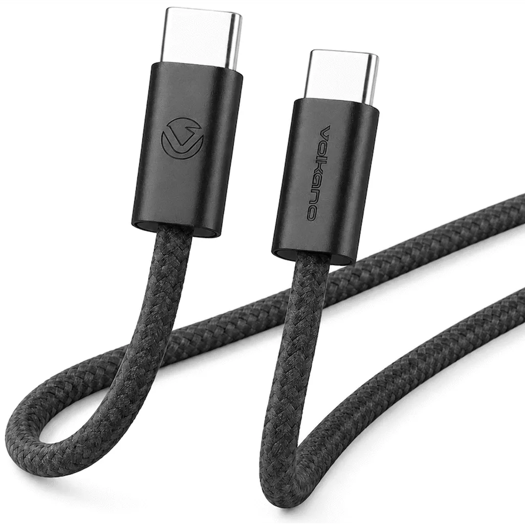 Volkano Weave Series 60w USB C to USB C 1.2m
