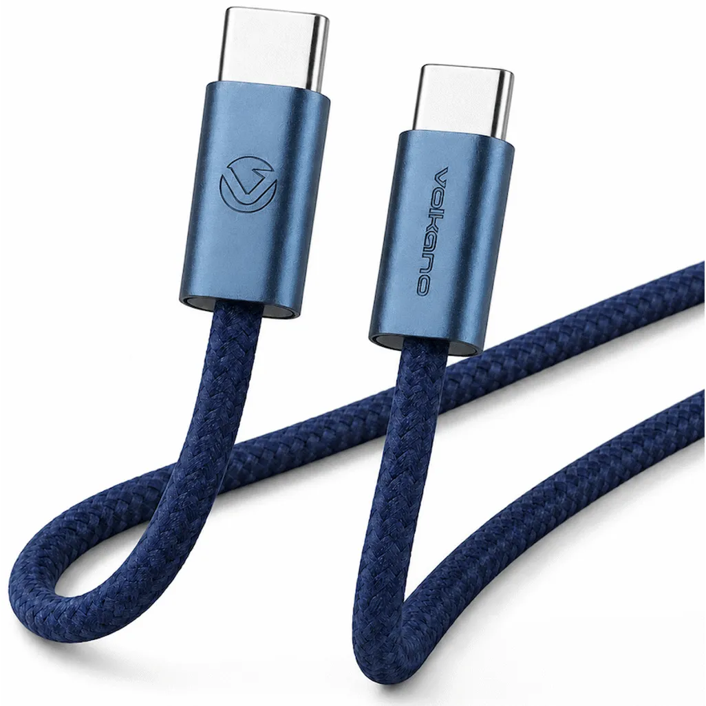 Volkano Weave Series 60w USB C to USB C 1.2m