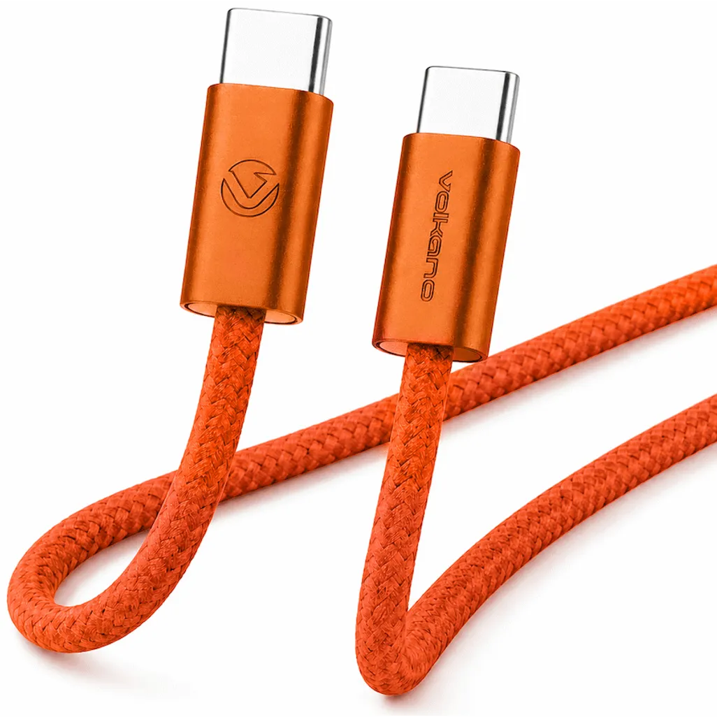 Volkano Weave Series 60w USB C to USB C 1.2m