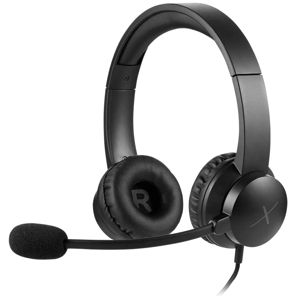 VolkanoX Chat Mk2 Series Wired USB Headset - Graphite