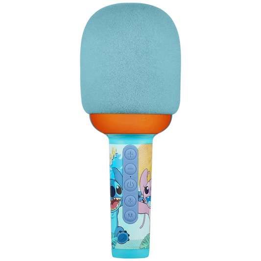 Disney Stitch Bluetooth Dome Microphone with RGB Lights