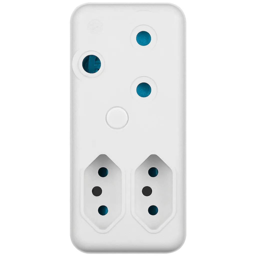 Ellies 3-Way Adaptor - White