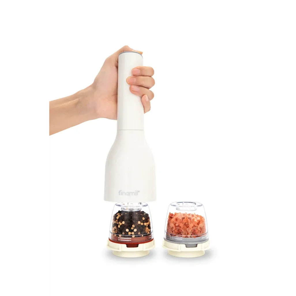 Finamill Battery-Operated Grinder - Soft Cream
