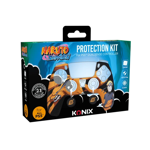 Naruto Shippuden: Protection Kit DualSense - Orange