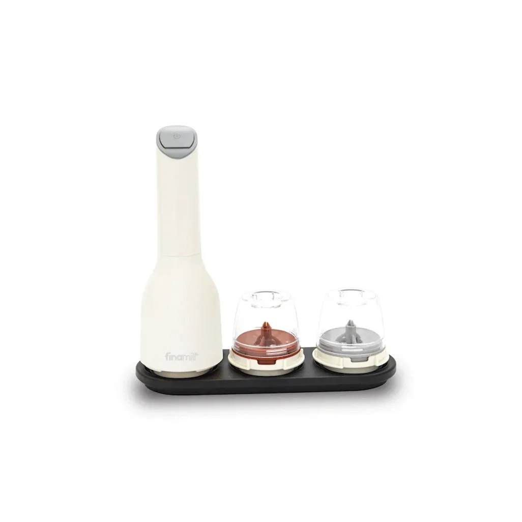 Finamill Battery-Operated Grinder - Soft Cream