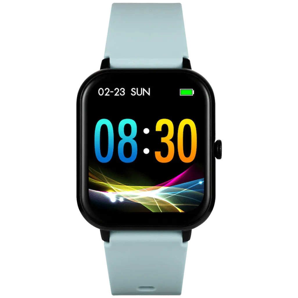 Volkano Chroma Series Smartwatch with Teal Strap
