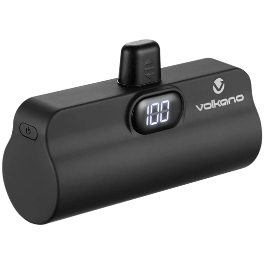 Volkano Relief Pro Power Bank - 5000mAh Type-C Direct Plug-In
