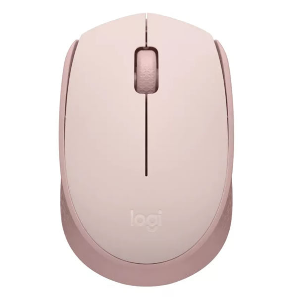 Logitech M171 Wireless Ambidextrous Optical Mouse - Rose