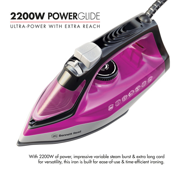 Bennett Read 2200W Powerglide Steam Iron