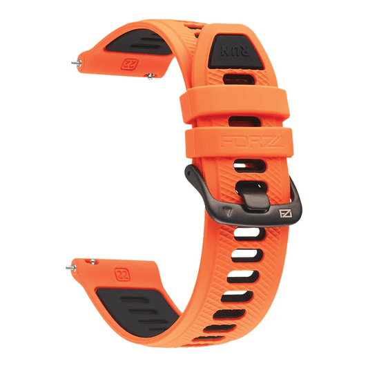 Forza Elite 22mm Quick Release 2 Tone – Strap Orange-Black
