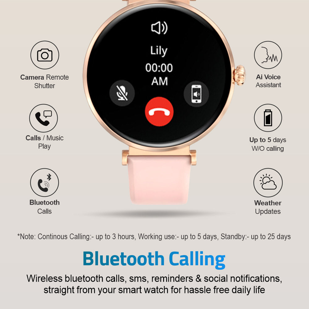 ASTRUM MT510 Smart Watch 1.32″ AMOLED IPX68 with BT Calls Sports HR BP BO – Silver