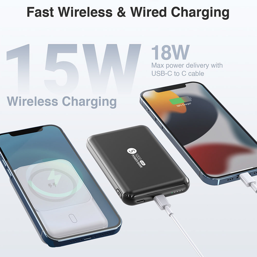 ASTRUM PB050 5000mAh 15W Magnetic Wireless Power Bank