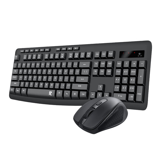 Redragon BS-7367-B Wireless Office Keyboard and Mouse Combo – Black