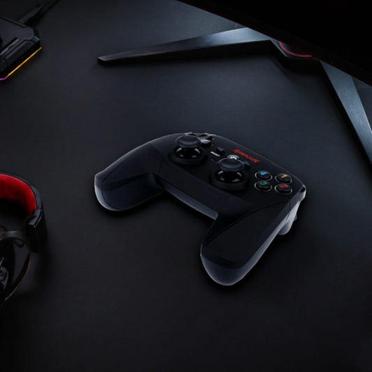 Redragon HARROW Wireless X/D-input(Digital/Analog) PC Controller – Black