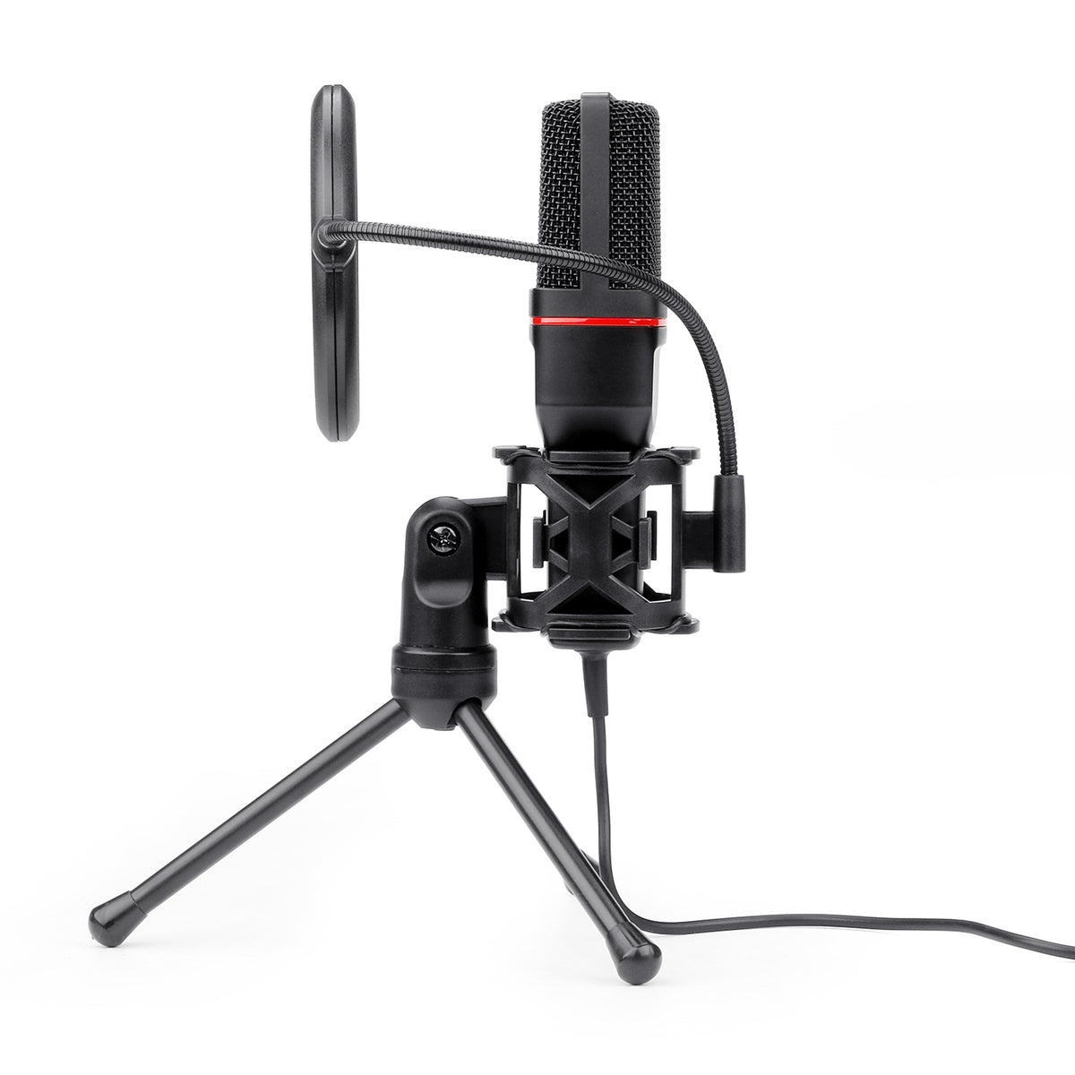 REDRAGON SEYFERT 3.5mm Aux Gaming Mic and Tripod – Black