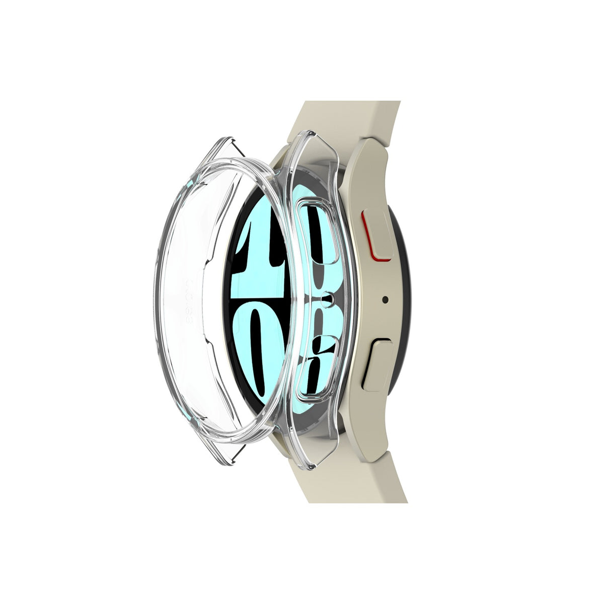 Samsung SMAPP Nukin Clear Watch Case – Samsung Galaxy Watch6 Classic 40mm – Clear