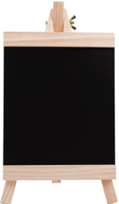 Kids 28 x 16cm Chalk Board With Stand