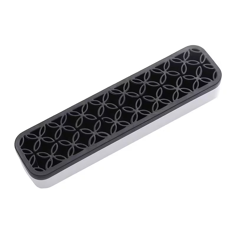 Silicone Make-Up Brush & Beauty Tool Holder, Black
