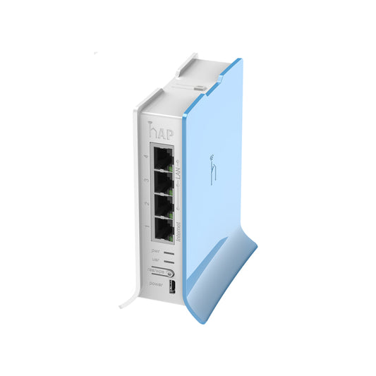 MikroTik hAP Lite Tower 4 Port Ethernet 300Mbps WiFi 4 Router