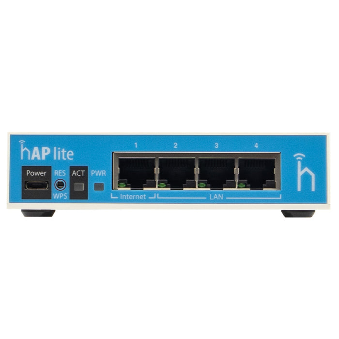MikroTik hAP Lite 4 Port Ethernet 300Mbps WiFi 4 Router