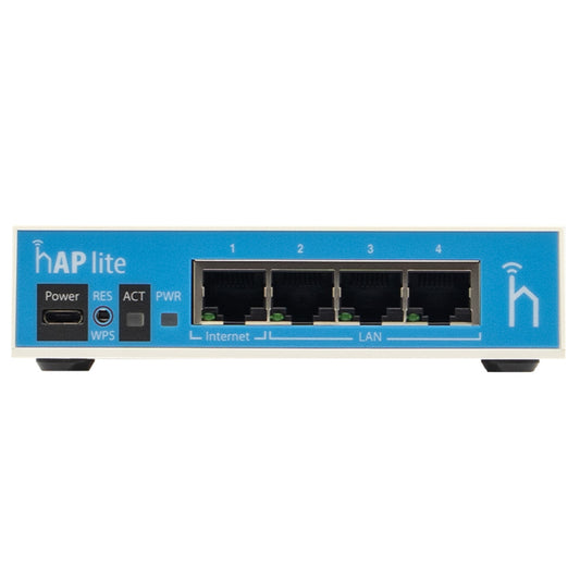 MikroTik hAP Lite 4 Port Ethernet 300Mbps WiFi 4 Router