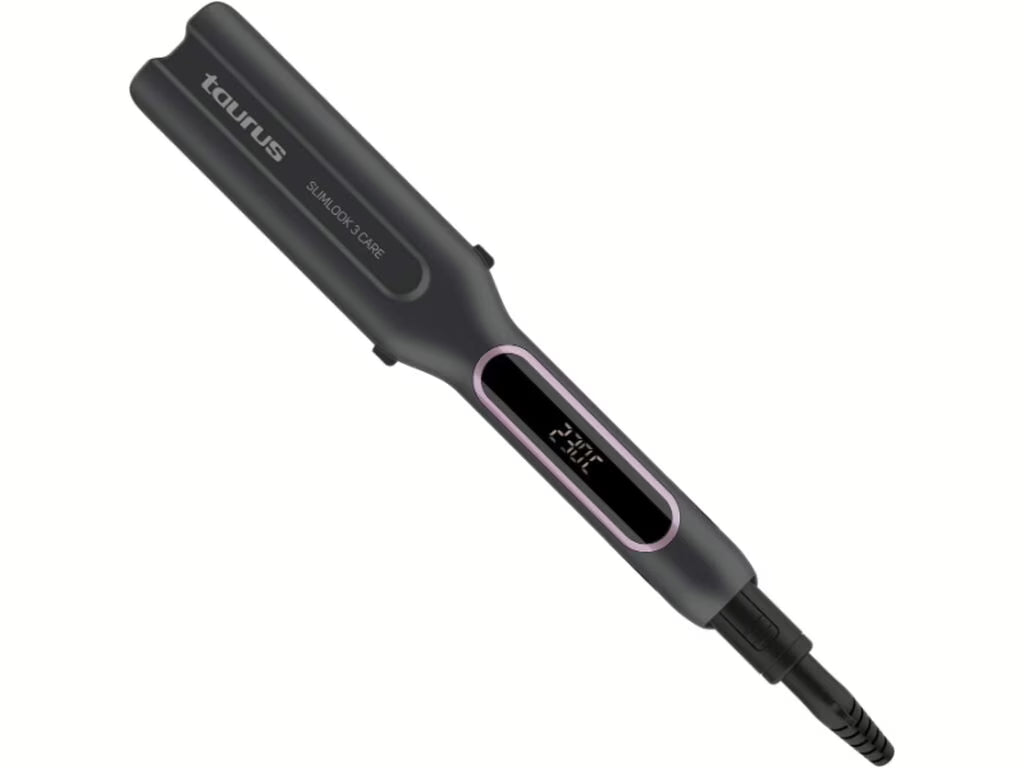 Taurus 901184 - Hair Straightener Digital Ceramic Black 70W - Slimlook 3 Care