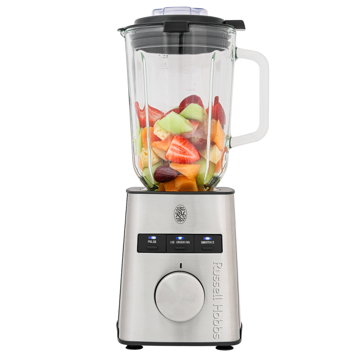 Russell Hobbs Nexus 1.5L Glass Jug Blender Silver - Image 2