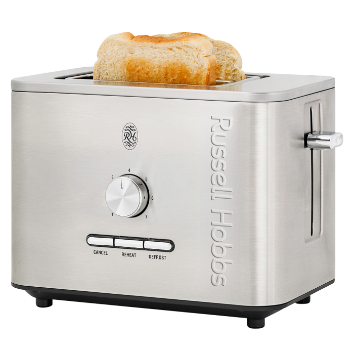 Russell Hobbs Nexus 2 Slice Toaster Silver - Image 2