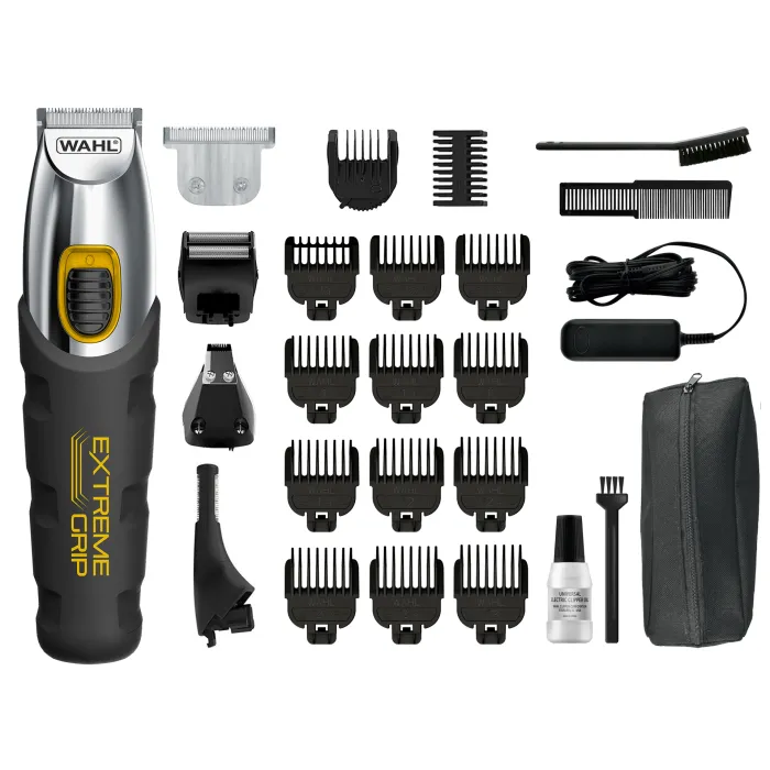 Wahl 25 Piece Extreme Grip Lithium Ion Multigroomer Kit